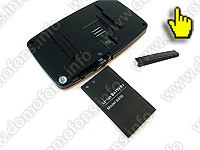 Дверной GSM видеоглазок «GSM IT-2» монитор вид сзади и аккумулятор Дверной GSM видеоглазок «GSM IT-2» монитор вид сзади и аккумулятор